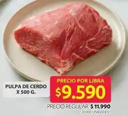 Ara Libra - pulpa de cerdo oferta