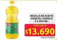 Ara Sonelo - mezcla de aceite vegetal oferta