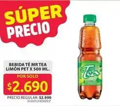 Ara Mr tea - bebida té mr tea limón oferta