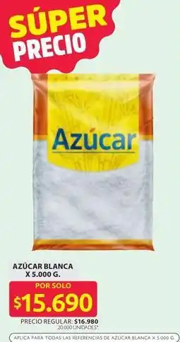 Ara Azúcar blanca oferta