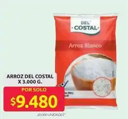 Ara Del costal - arroz blanco oferta