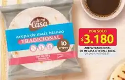 Ara Arepa de maiz blanco tradicional oferta