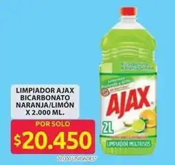 Ara Ajax - limpiador multiusos bicarbonato naranja/limón oferta