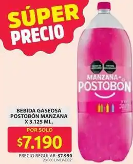 Ara Postobón - bebida gaseosa manzana oferta
