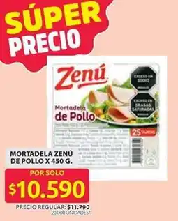 Ara Zenú - mortadela de pollo oferta