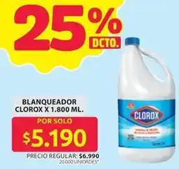 Ara Clorox - blanqueador oferta