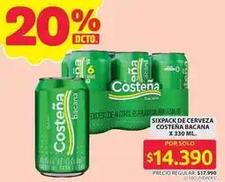 Ara Costeña - cerveza bacana oferta