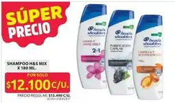 Ara Head & shoulders - shampoo h&s mix oferta