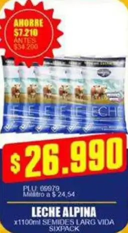 Mercapava Leche alpina oferta