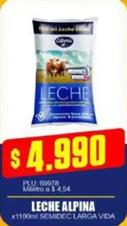 Mercapava Leche alpina oferta