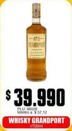 Mercapava Whisky grandport oferta