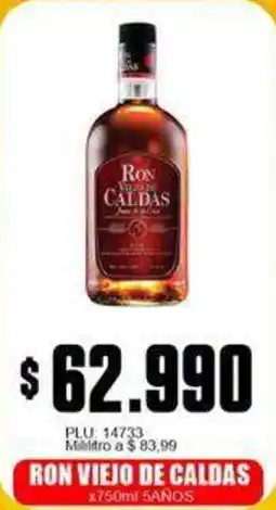 Mercapava Ron viejo de caldas oferta