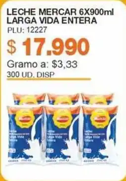 Mercar Leche mercar larga vida entera oferta
