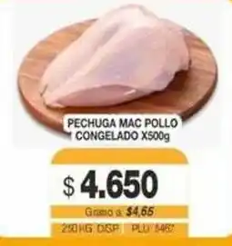 Mercar Pechuga mac pollo oferta