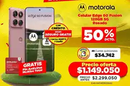 Alkomprar Motorola celular edge 60 fusion oferta