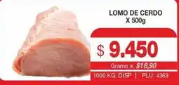 Mercar Lomo de cerdo oferta