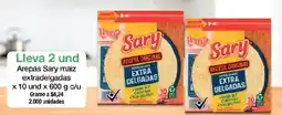 Jumbo Sary arepas maiz extradelgadas oferta