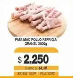 Mercar Pata Mac Pollo Refrigera oferta