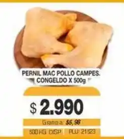 Mercar Pernil mac pollo campes. congelado oferta