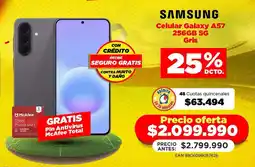Alkomprar Samsung celular galaxy A57 oferta