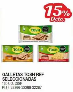 Mercar Tosh galletas seleccionadas oferta