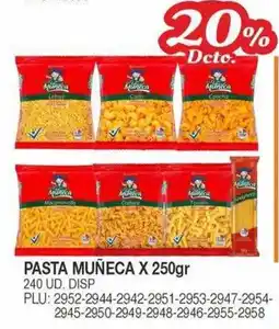 Mercar Muñeca pasta oferta