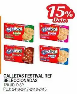 Mercar Festival galletas seleccionadas oferta