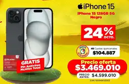 Alkomprar iPhone 15 oferta