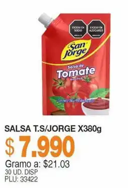 Mercar San jorge salsa de tomate oferta