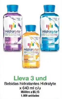 Jumbo Hidralyte bebidas hidratantes oferta