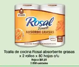 Jumbo Toalla de cocina Rosal oferta