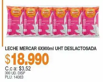 Mercar Mercar leche uht deslactosada oferta
