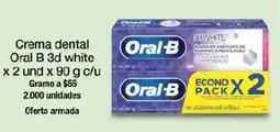 Jumbo Oral B 3d white oferta