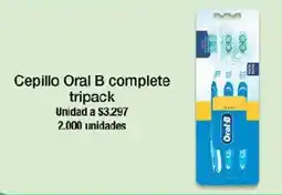 Jumbo Cepillo Oral B complete tripack oferta