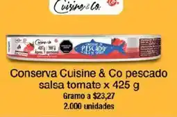 Jumbo Cuisine & Co conserva salsa tomate oferta