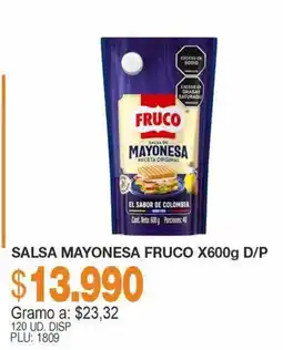 Mercar Salsa mayonesa fruco oferta