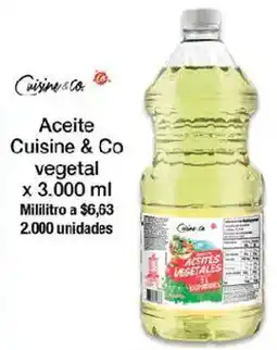 Jumbo Cuisine & Co Aceite vegetal oferta