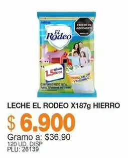 Mercar El rodeo leche hierro oferta