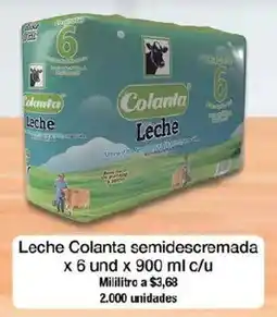 Jumbo Leche Colanta semidescremada oferta