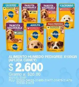 Mercar Pedigree alimento humedo oferta