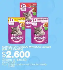 Mercar Whiskas alimento humedo oferta