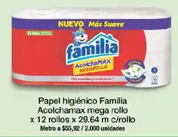 Jumbo Familia papel higiénico acolchamax mega rollo oferta