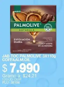 Mercar Palmolive naturals exfoliación diaria café y aceite de almendra oferta