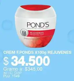 Mercar Pond's crema contra arrugas rejuvenes oferta