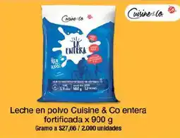 Jumbo Cuisine & Co leche en polvo entera fortificada oferta
