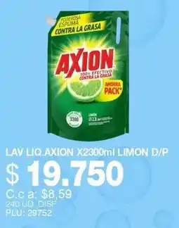 Mercar Axion lav liqu oferta