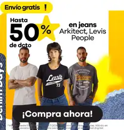 Éxito Arkitect, Levis People jeans oferta