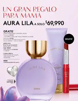 Ésika esika aura lila oferta