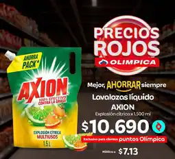 Olímpica Axion lavalozas líquido oferta