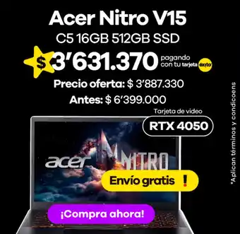 Acer Nitro V15 C5